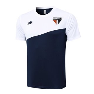 Camiseta Entrenamiento Sao Paulo 2024/2025 Blanco Azul