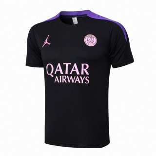 Camiseta Entrenamiento PSG 2024/2025 Negro Purpura