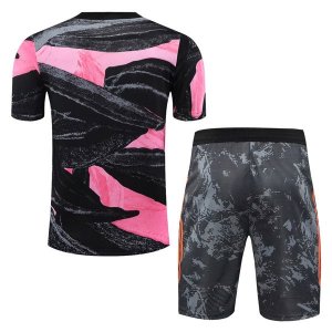 Camiseta Entrenamiento Juventus Conjunto Completo 2021/2022 Rosa Negro