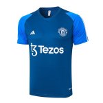 Camiseta Entrenamiento Manchester United 2024 Azul Camiseta Entrenamiento Manchester United 2024 Azul