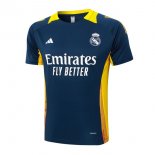 Camiseta Entrenamiento Real Madrid 2024/2025 Azul Amarillo