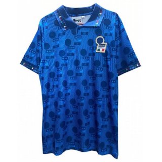 Primera Equipación Tailandia Camiseta Italy Diadora Retro 1994 Azul