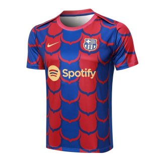 Camiseta Entrenamiento Barcelona 2024/2025 Azul Rojo