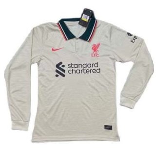 Segunda Equipación Tailandia Camiseta Liverpool ML 2021/2022