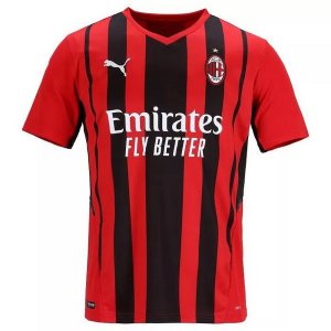 Primera Equipación Tailandia Camiseta AC Milan 2021/2022 Rojo