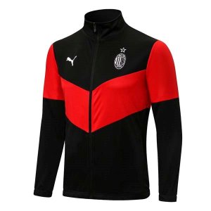 Chandal AC Milan 2022 Negro Rojo