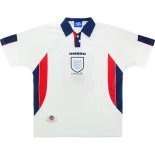 Primera Equipación Tailandia Camiseta Inglaterra Retro 1998 Blanco