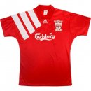 Primera Equipación Tailandia Camiseta Liverpool Retro 1992 1993 Rojo