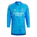 Tailandia Camiseta Real Madrid Portero ML 2022/2023 Azul