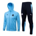 Chandal Con Capucha Marsella 2022/2023 Azul Chandal Con Capucha Marsella 2022/2023 Azul