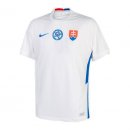 Segunda Equipación Tailandia Camiseta Eslovaquia 2020 Blanco