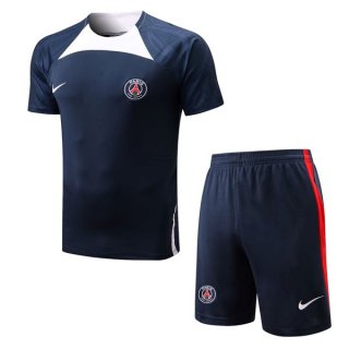 Camiseta Entrenamiento PSG Conjunto Completo 2022/2023 Azul