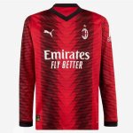 Tailandia Camiseta AC Milan Primera Equipación ML 2023/2024 Tailandia Camiseta AC Milan Primera Equipación ML 2023/2024
