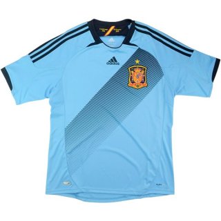 Segunda Equipación Tailandia Camiseta España Retro 2012 Azul