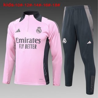 Ninos Sudadera De Training Real Madrid 2024/2025 Rosa