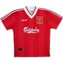 Primera Equipación Tailandia Camiseta Liverpool Retro 1995 1996 Rojo