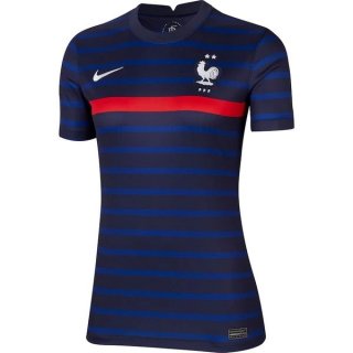 Primera Equipación Camiseta Francia Mujer 2020 Azul