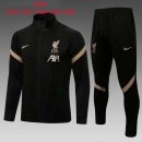 Niño Chandal Liverpool 2022 Negro