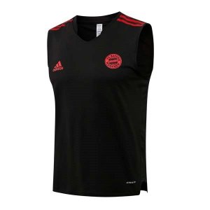 Camiseta Bayern Munich Sin Mangas Conjunto Completo 2022 Negro