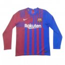 Primera Equipación Tailandia Camiseta Barcelona ML 2021/2022 Rojo Azul