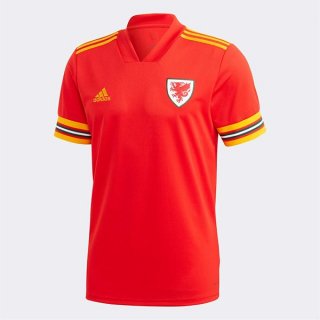 Primera Equipación Tailandia Camiseta Gales 2020 Rojo