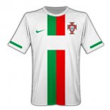 Segunda Equipación Tailandia Camiseta Portugal Retro 2010 Blanco