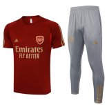 Tailandia Camiseta Arsenal Conjunto Completo 2024 Rojo