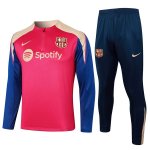 Sudadera De Training Barcelona 2024/2025 Rojo Azul Sudadera De Training Barcelona 2024/2025 Rojo Azul