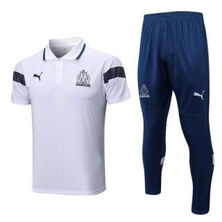 Polo Marsella Conjunto Completo 2023/2024 Blanco