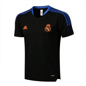 Camiseta Entrenamiento Real Madrid Conjunto Completo 2022 Negro Azul