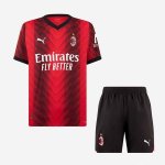 Camiseta AC Milan Primera Equipación Niños 2023/2024 Camiseta AC Milan Primera Equipación Niños 2023/2024
