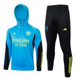 Chandal Con Capucha Arsenal 2024/2025 Azul