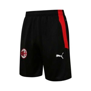 Camiseta AC Milan Sin Mangas Conjunto Completo 2022 Negro Rojo