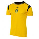 Camiseta Suecia Primera Equipación Euro Mujer 2022