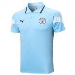 Polo Manchester City 2023/2024 Azul