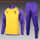 Ninos Sudadera De Training Real Madrid 2024/2025 Amarillo Purpura