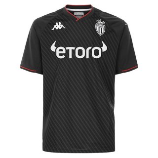 Segunda Equipación Camiseta AS Monaco 2021/2022 Negro