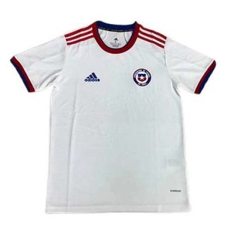 Segunda Equipación Tailandia Camiseta Chile 2022 Blanco