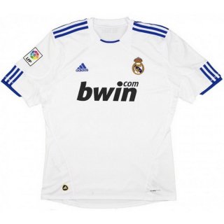 Primera Equipación Tailandia Camiseta Real Madrid Retro 2010 2011 Blanco