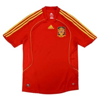 Tailandia Camiseta España Primera Equipación Retro 2008