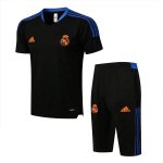 Camiseta Entrenamiento Real Madrid Conjunto Completo 2022 Negro Azul Camiseta Entrenamiento Real Madrid Conjunto Completo 2022 Negro Azul