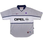 Segunda Equipación Tailandia Camiseta Paris Saint Germain Retro 2000 Gris Segunda Equipación Tailandia Camiseta Paris Saint Germain Retro 2000 Gris