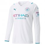 Segunda Equipación Tailandia Camiseta Manchester City ML 2021/2022