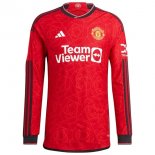 Tailandia Camiseta Manchester United Primera Equipación ML 2023/2024