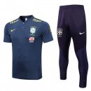 Polo Brasil Conjunto Completo 2022/2023 Azul