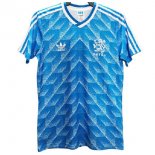 Segunda Equipación Tailandia Camiseta Países Bajos Retro 1988 Azul