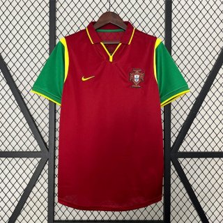 Tailandia Camiseta Portugal Primera Equipación Retro 1999