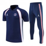 Polo Paris Saint Germain Conjunto Completo 2022/2023 Azul Marino