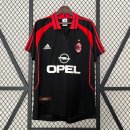 Tailandia Camiseta AC Milan Tercera Equipación Retro 2000 2001