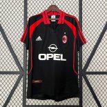 Tailandia Camiseta AC Milan Tercera Equipación Retro 2000 2001